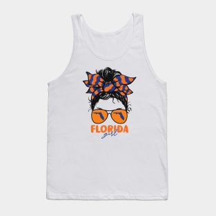 Proud Florida Girl Letting My Roots Show // Messy Hair Don't Care Florida Tank Top